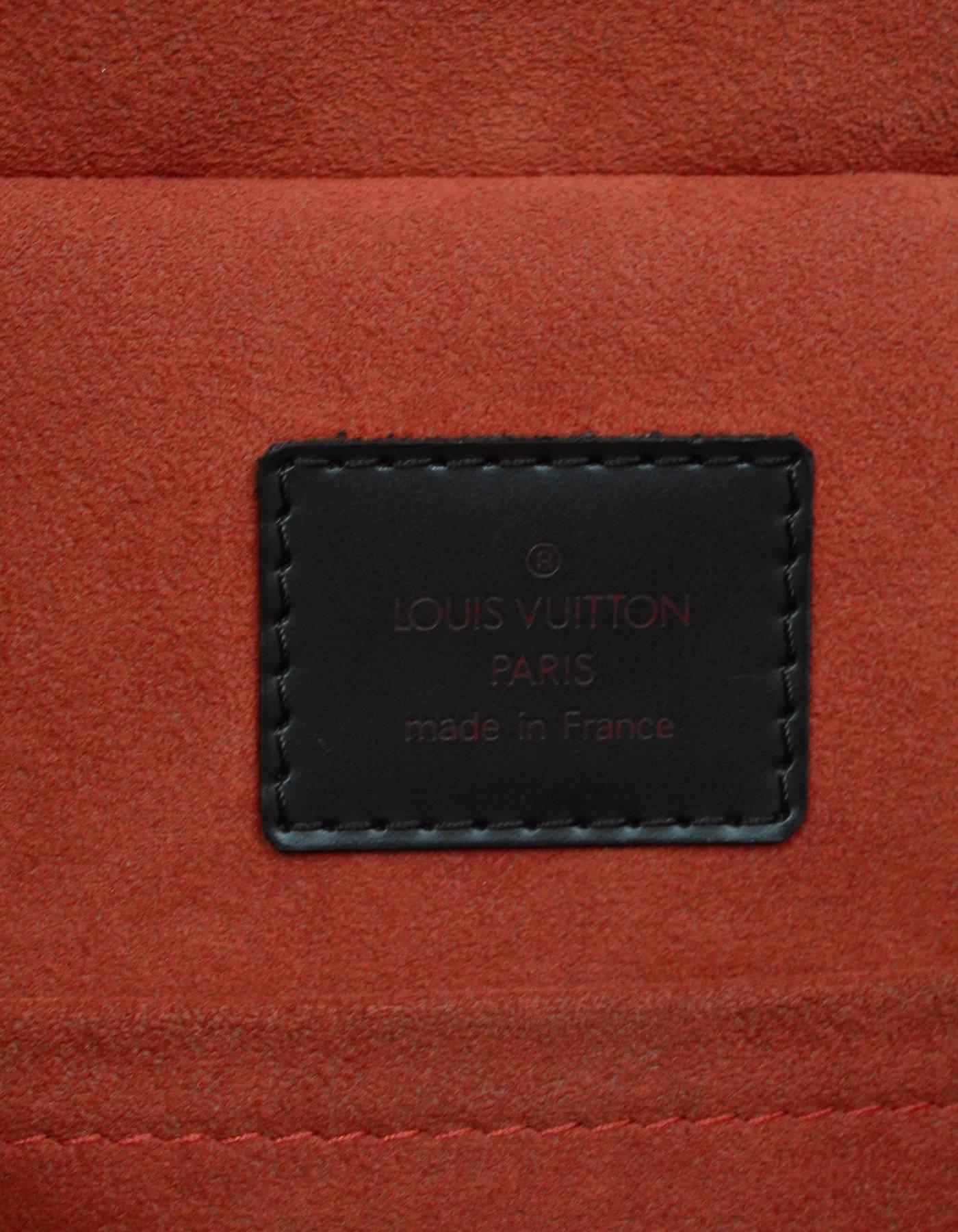 Louis Vuitton Damier Ebene Sarria Horizontal Bag In Excellent Condition In New York, NY