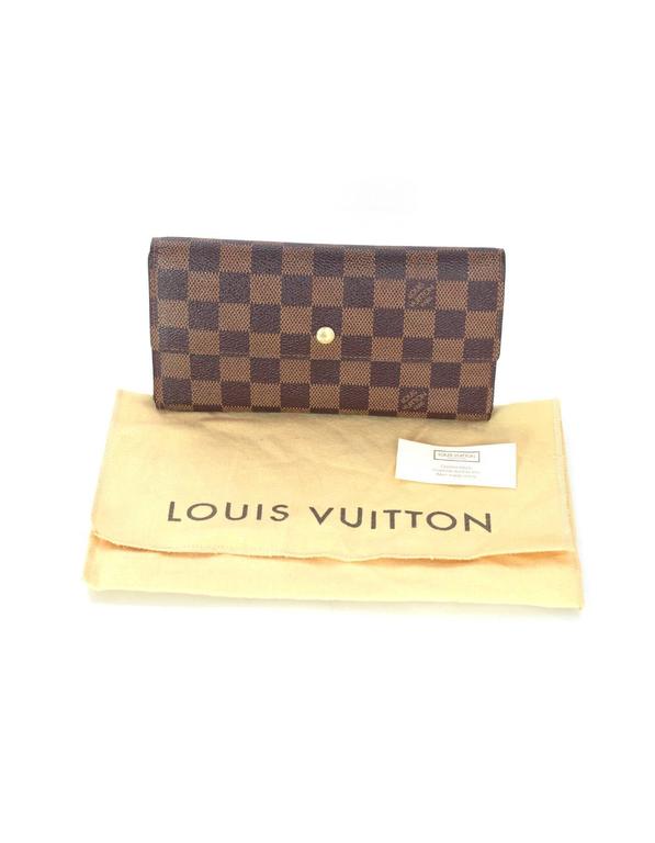 Louis Vuitton Damier Ebene Porte Tresor International Wallet For Sale at  1stDibs  fortuny bag, louis vuitton international wallet, louis vuitton  damier ebene wallet