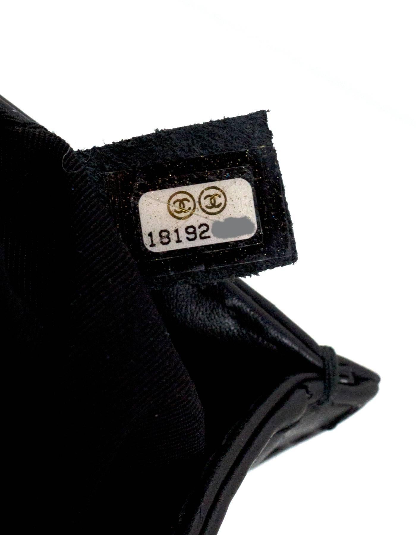 Chanel Black Calfskin Leather Quilted Old Medium Boy Flap Bag 1