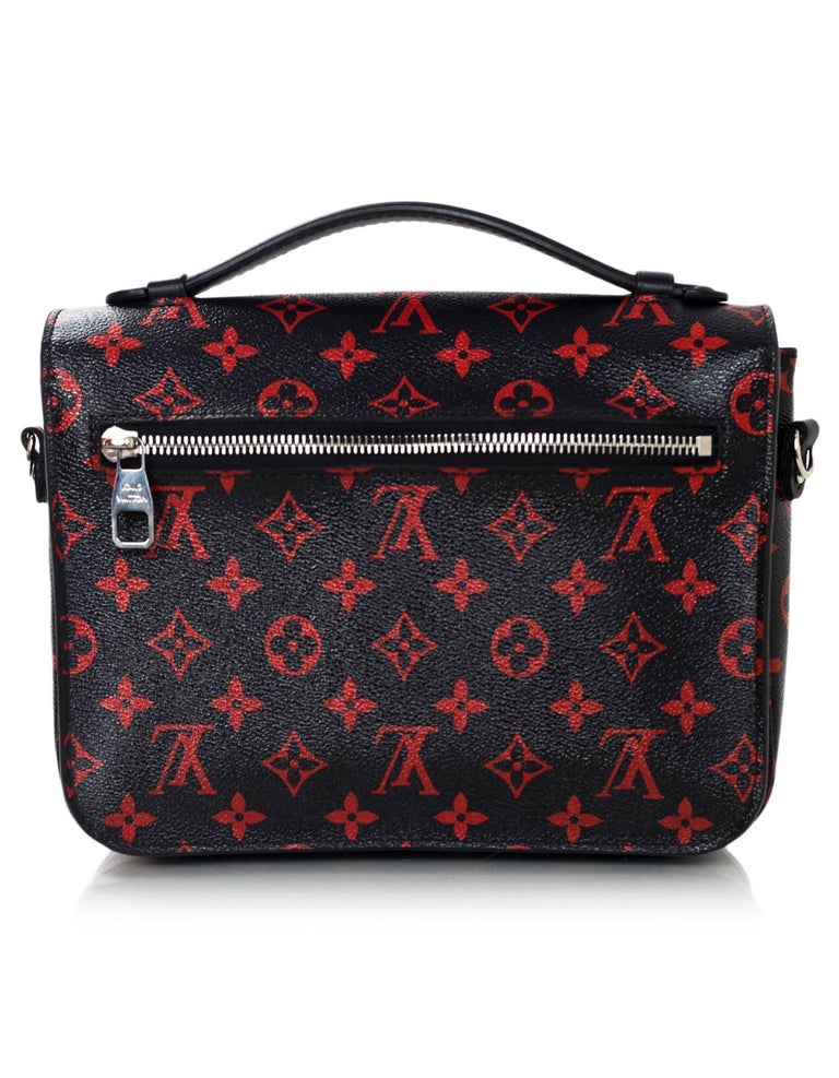 Louis Vuitton Infrarouge Pochette Metis Red Crossbody Handbag Limited  Edition