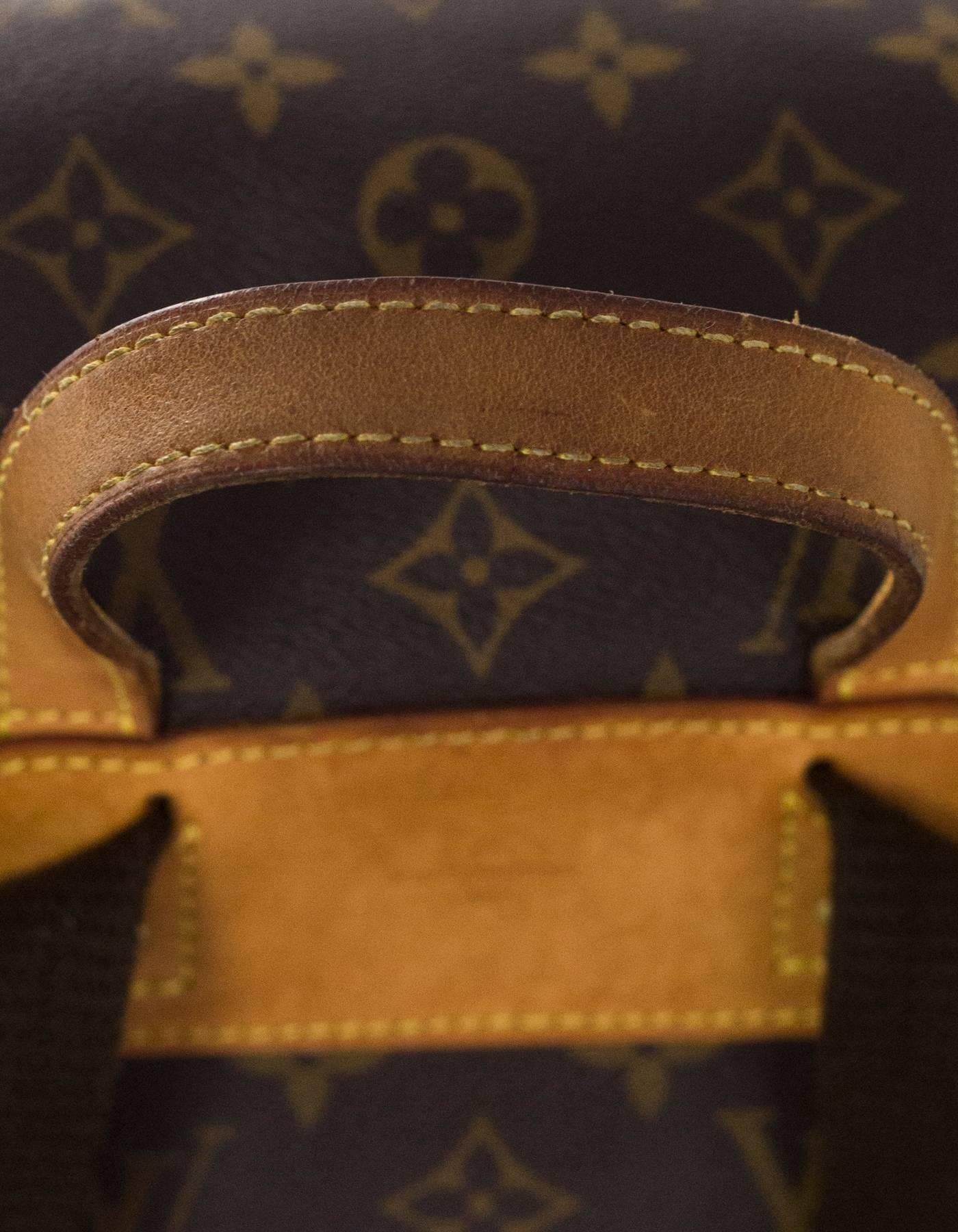 Louis Vuitton Monogram Bosphore Backpack Bag In Good Condition In New York, NY