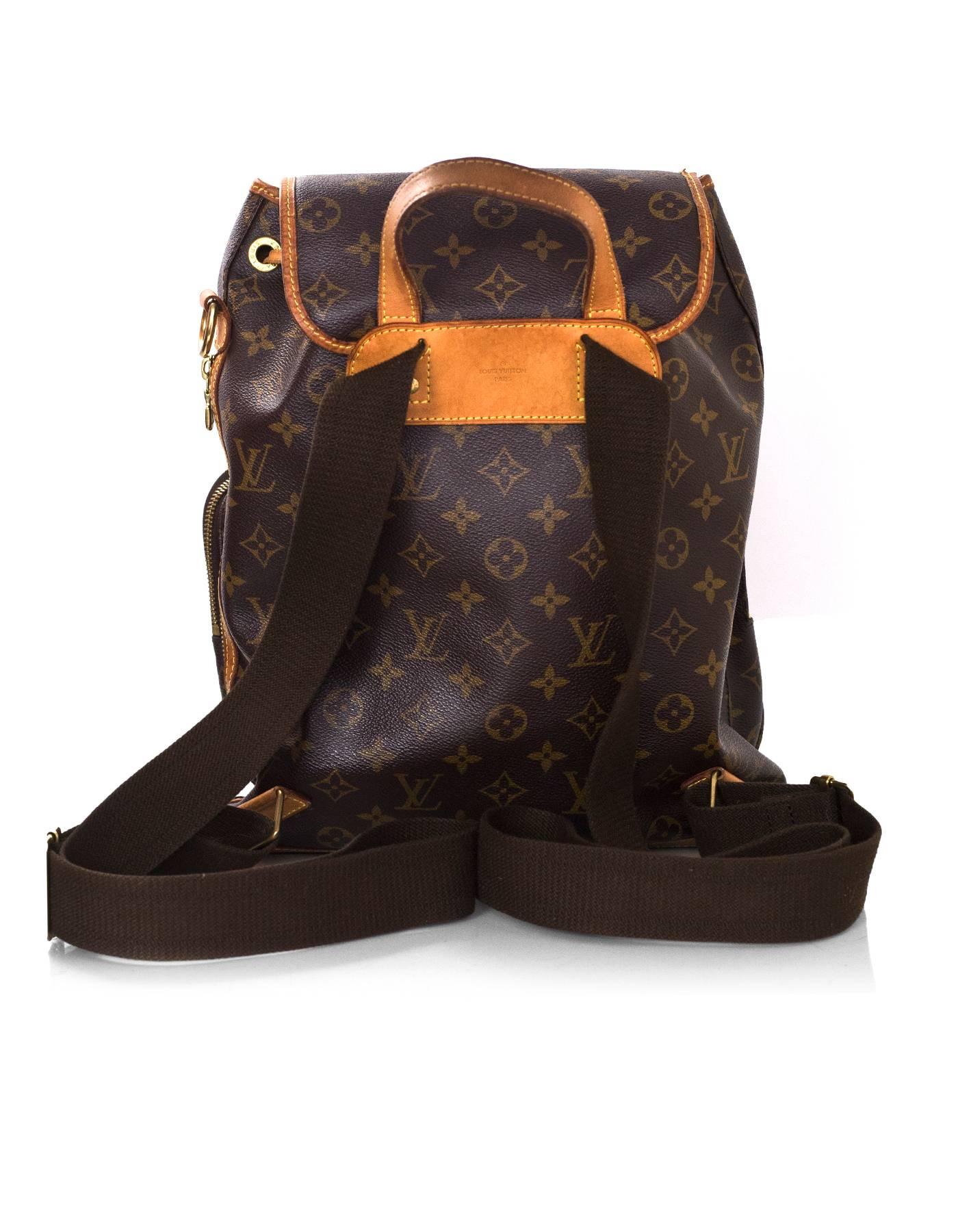 Women's or Men's Louis Vuitton Monogram Bosphore Backpack Bag