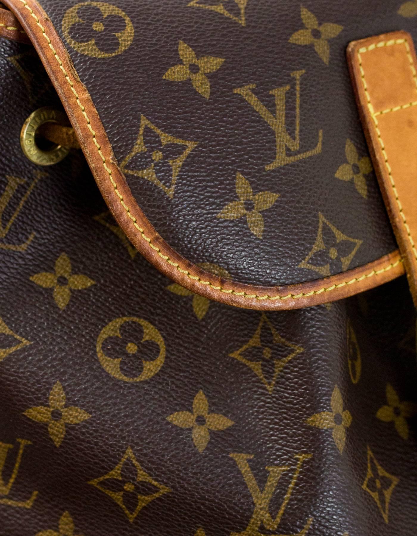 Louis Vuitton Monogram Bosphore Backpack Bag 1