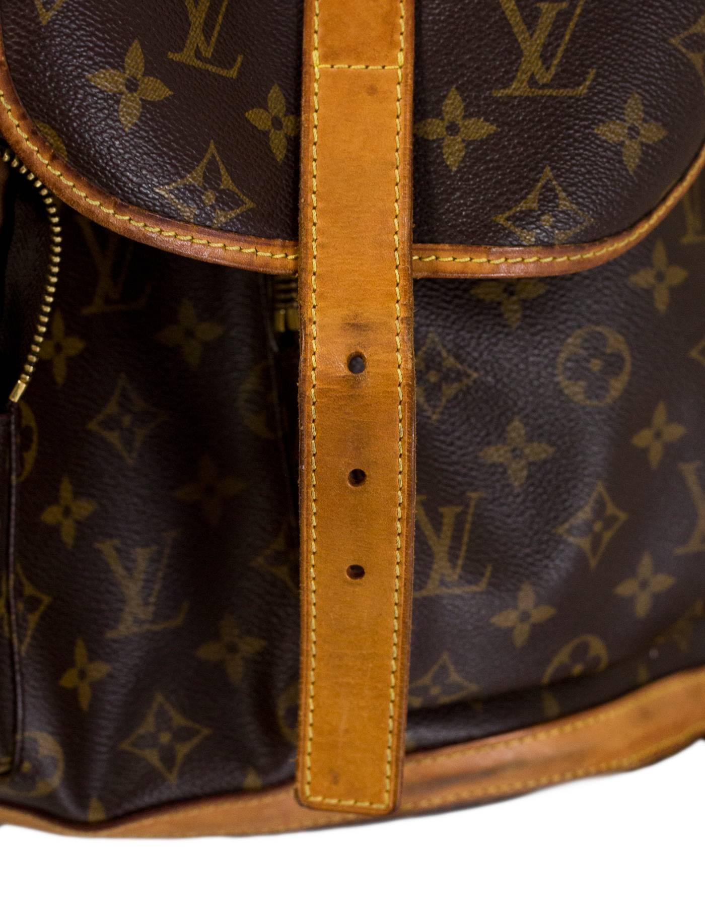 Louis Vuitton Monogram Bosphore Backpack Bag 7