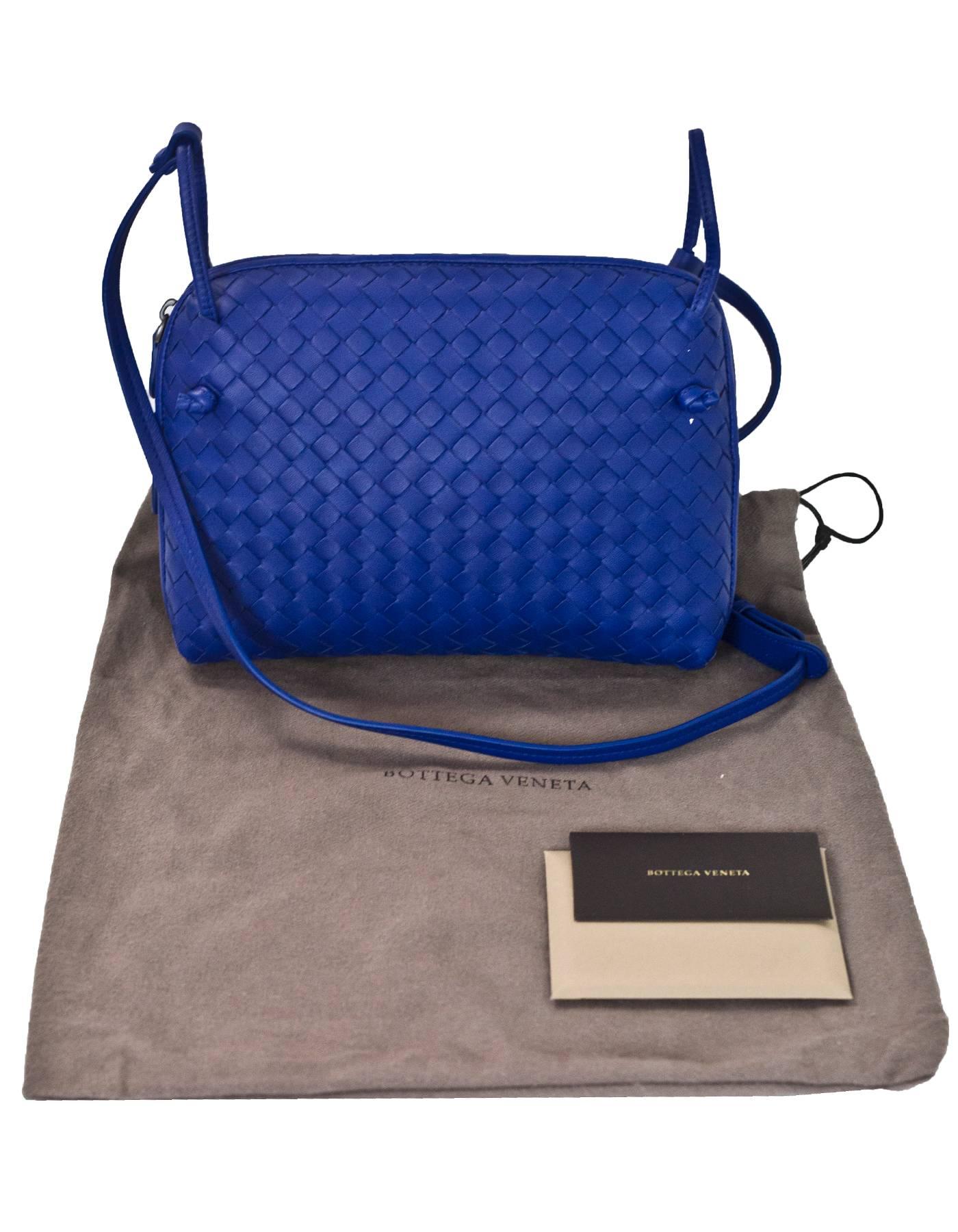 Cobalt blue store crossbody bag