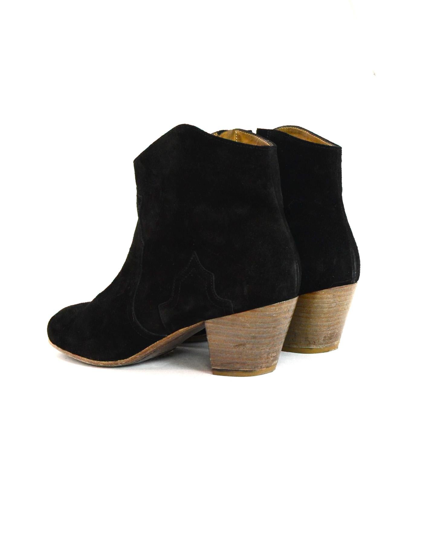 Isabel Marant Black Suede 