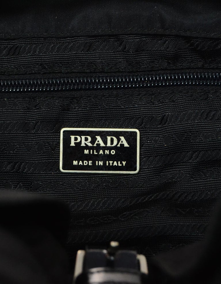 prada nylon backpack purse
