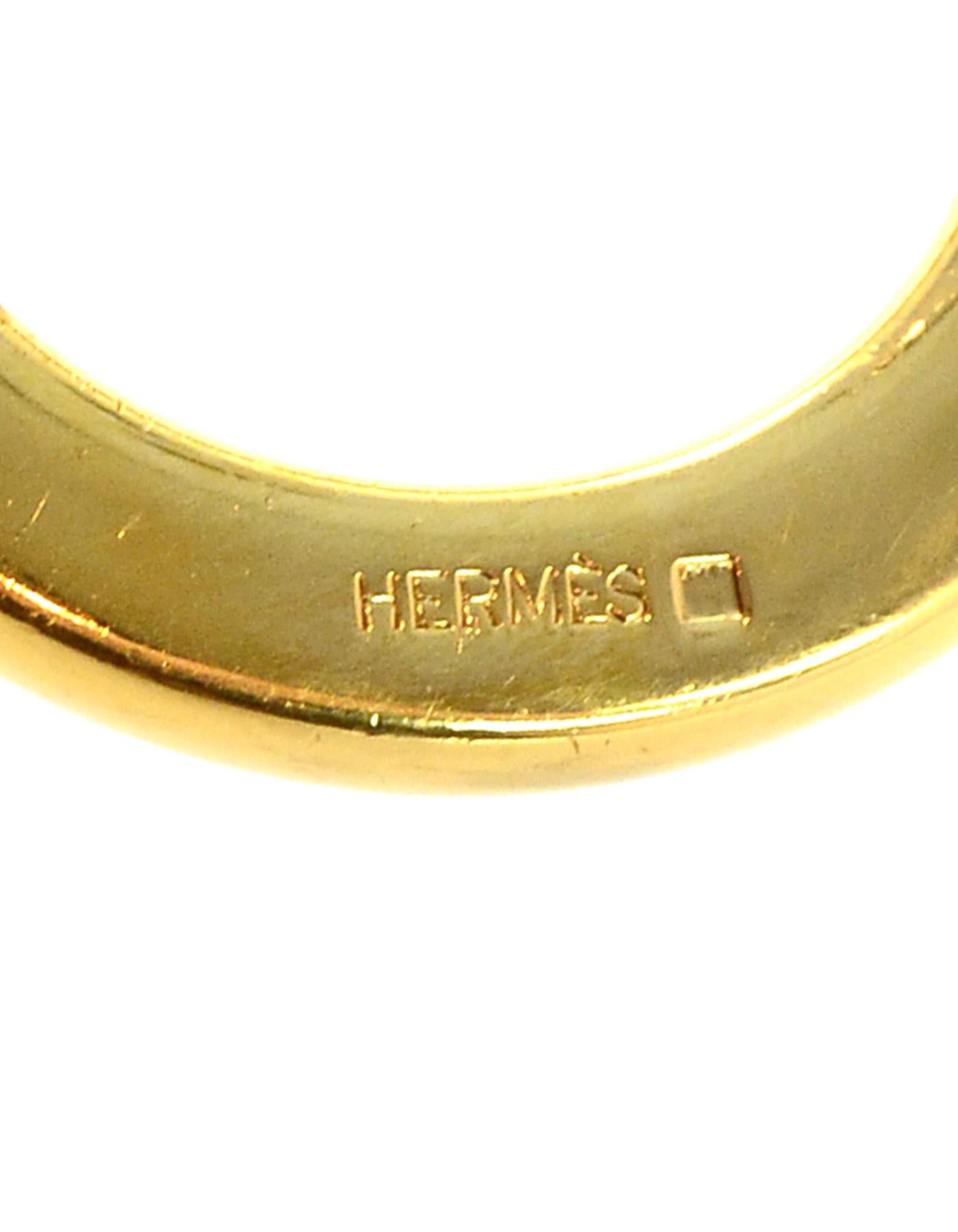 Hermes Vintage Black Suede Belt W/ Goldtone Wing Buckle Sz 28 In Excellent Condition In New York, NY