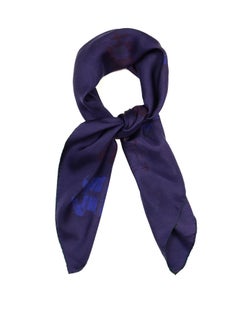 Hermes Dark Blue Pavois Dip Dye 90cm Silk Scarf