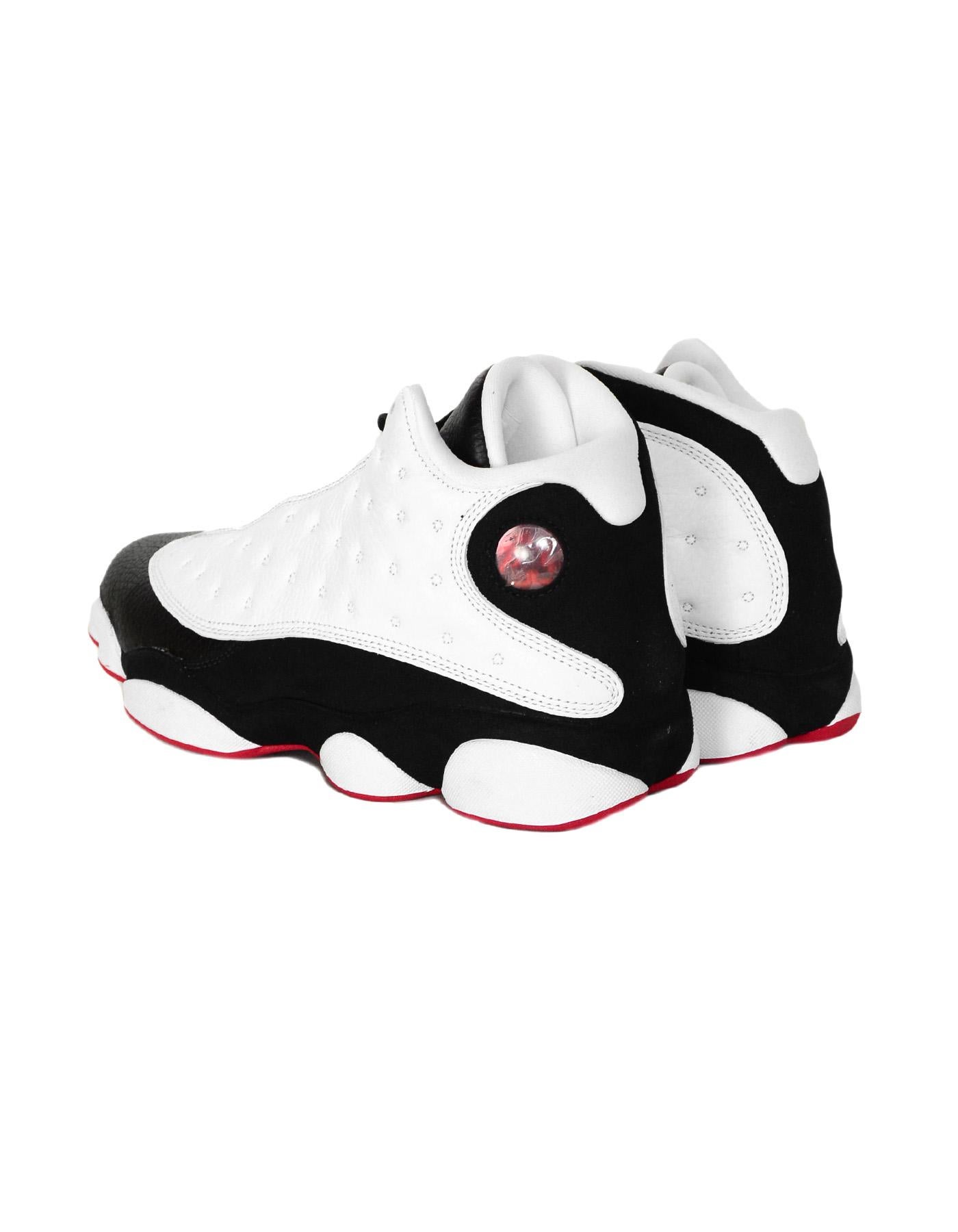 Nike Men's White/Black NEW Air Jordan 13 Retro Sneakers sz MENS 9.5 W/ Box 1