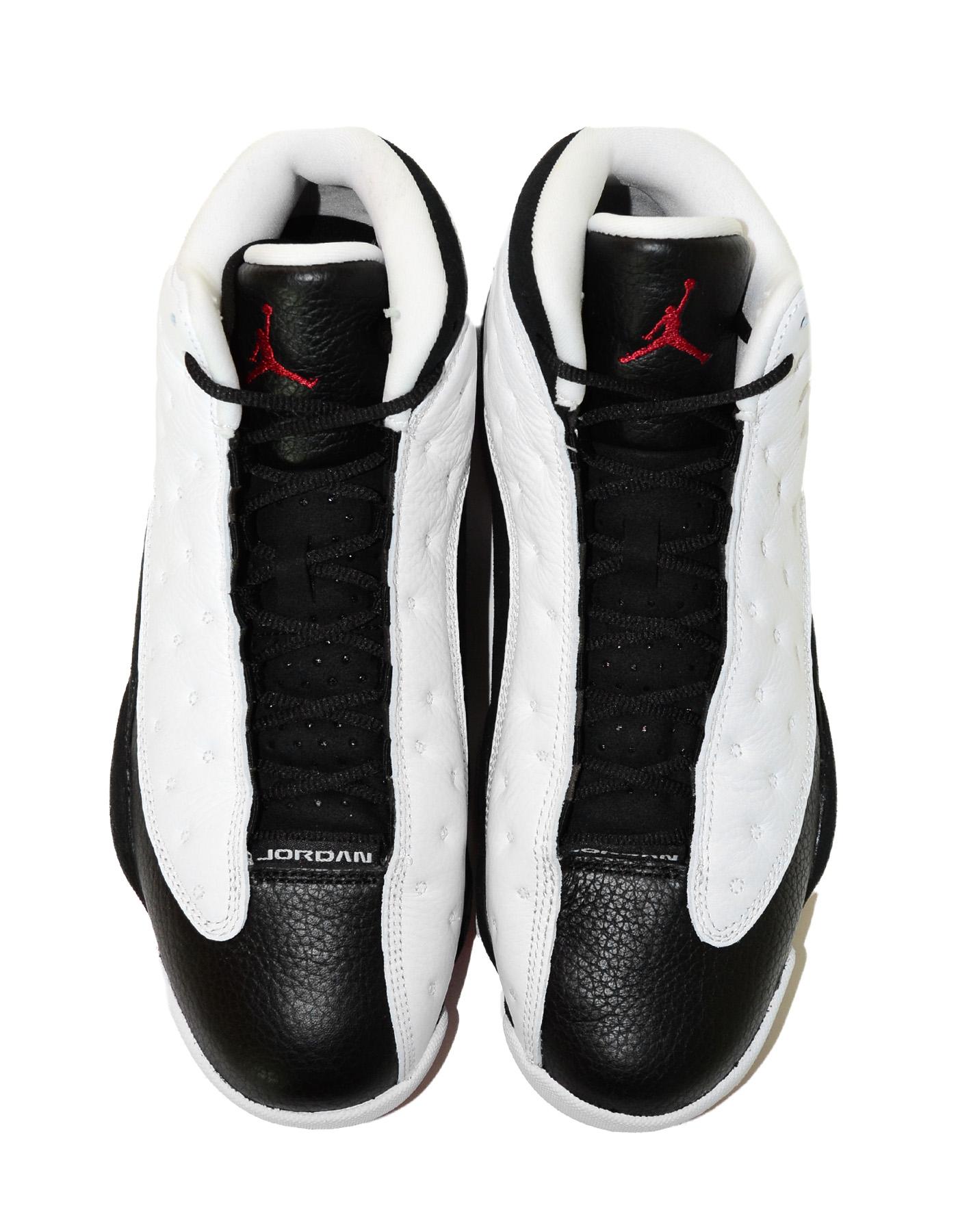 Nike Men's White/Black NEW Air Jordan 13 Retro Sneakers sz MENS 9.5 W/ Box 2