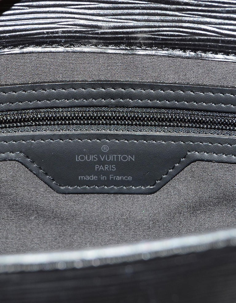 Louis Vuitton Sac Plat Noir Epi