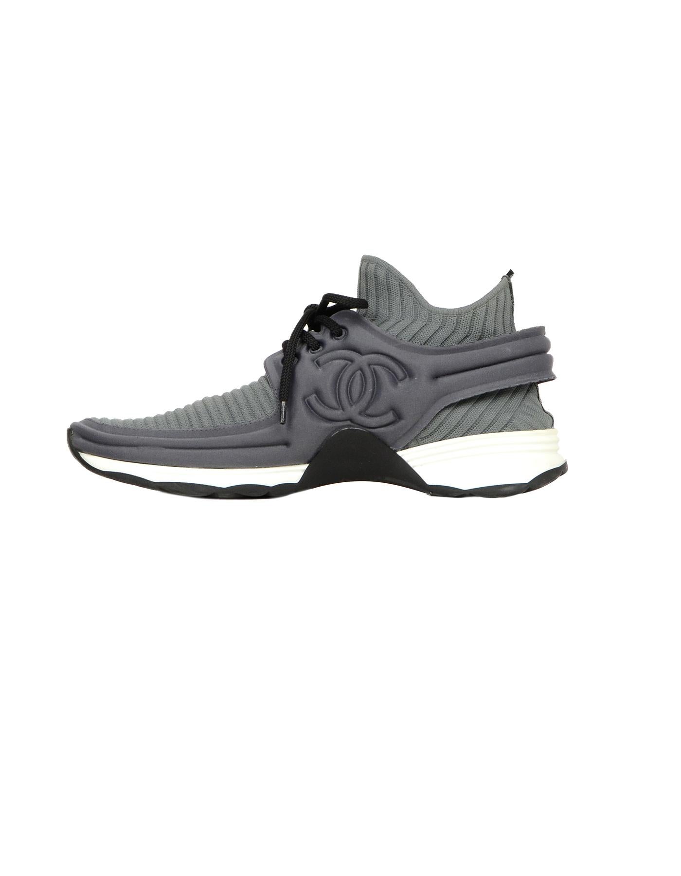 knitted chanel trainers