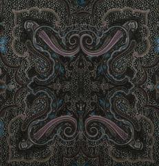 Etro Multi-Colored Paisley & Leopard Print Cashmere Scarf