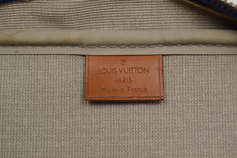 Louis Vuitton Ltd Ed Vintage '92 Blue “LV Cup” Crossbody Bag GHW at 1stDibs