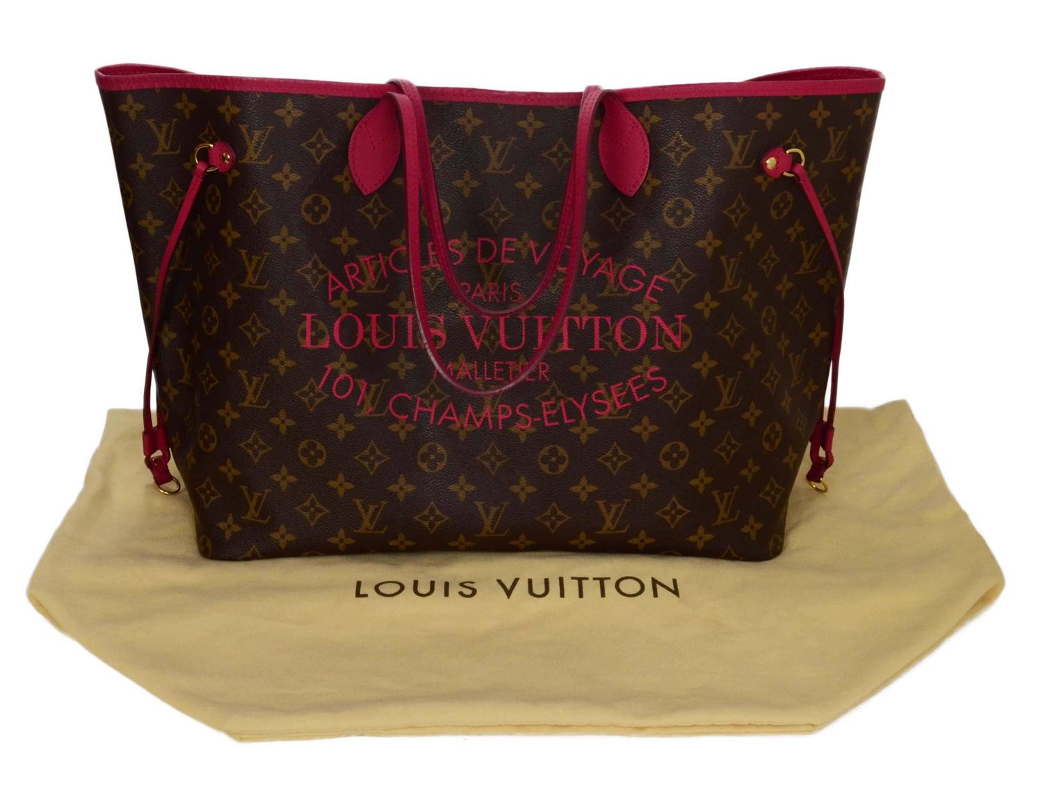 Louis Vuitton Limited Edition Champs-Élysées Monogram Neverfull GM at 1stdibs