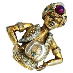 Magical and Mystical HAR genius brooch  U.S. 1960's