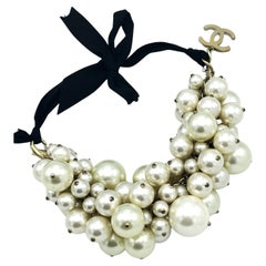 Chanel summer gold metal CC Cluster ball bracelet ore necklace, collection 2013