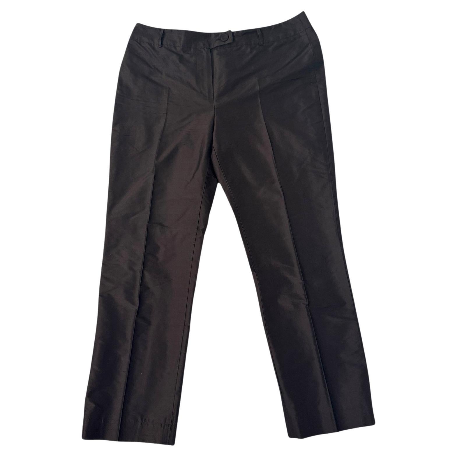 Marella Made in Italy Pure Silk Classic Trousers