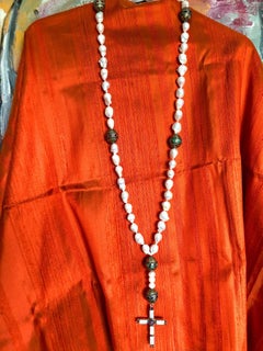 A.Jeschel 52 inches Rosary Baroque Pearl