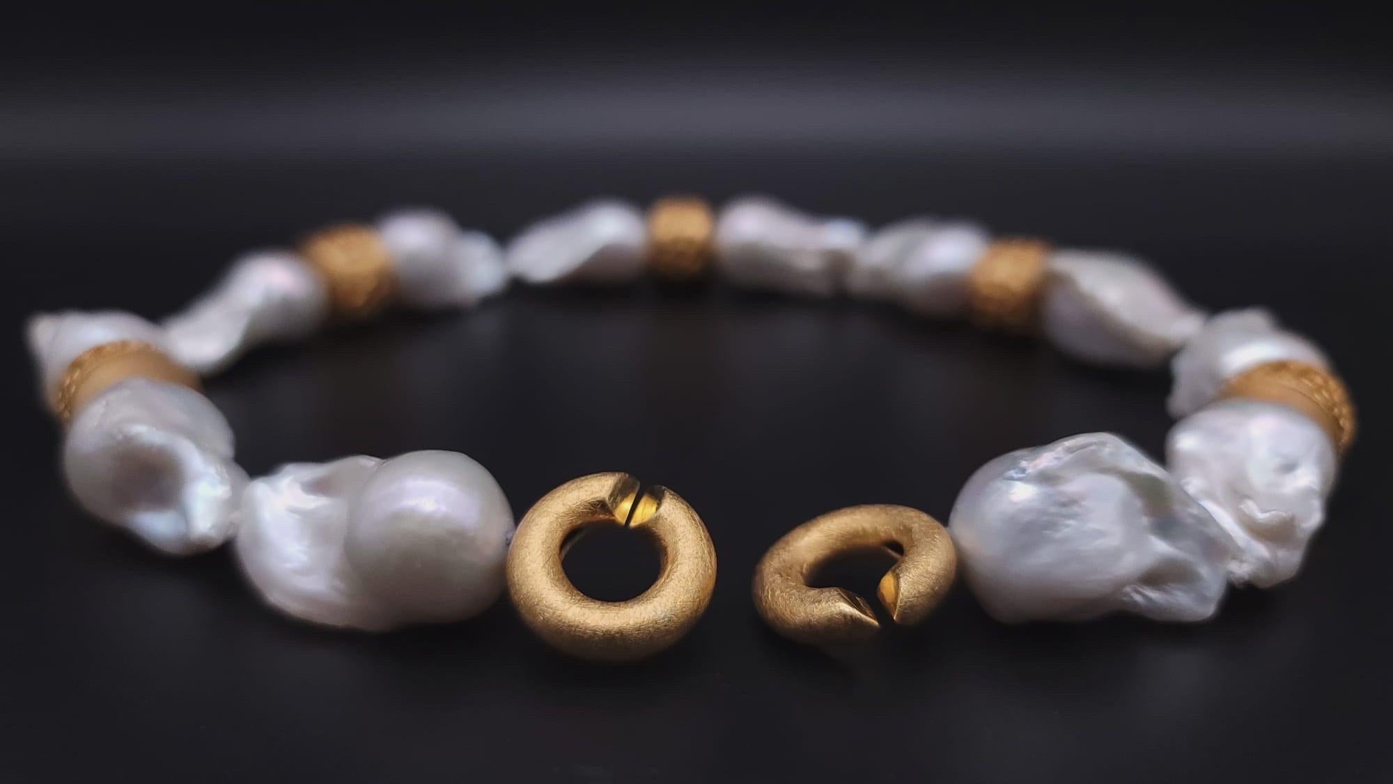 Colossal Barock-Perlenkette von A.Jeschel im Angebot 2