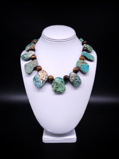 A.Jeschel Natural Peruvian Opal Necklace.