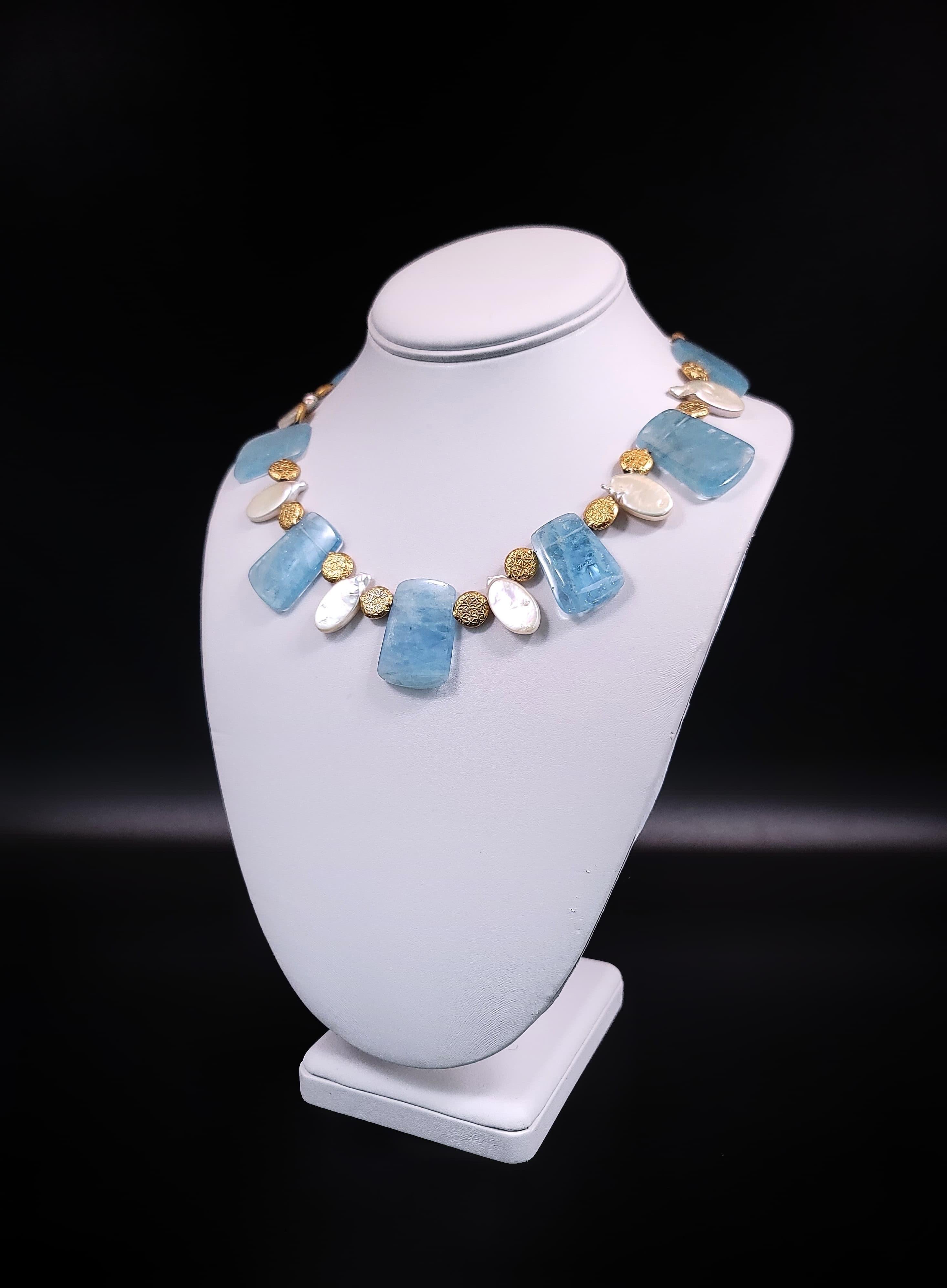 Exquisite Azure Blue Necklace: Uniquely Yours

Unveil the pinnacle of elegance with our one-of-a-kind single-strand necklace, adorned with finely sliced azure blue beads, each measuring 7 (2x3'') tabs. These beads possess a translucent quality akin