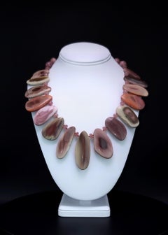 A.jeschel Wildly Spectacular Royal Imperial Jasper in a splendid Necklace.