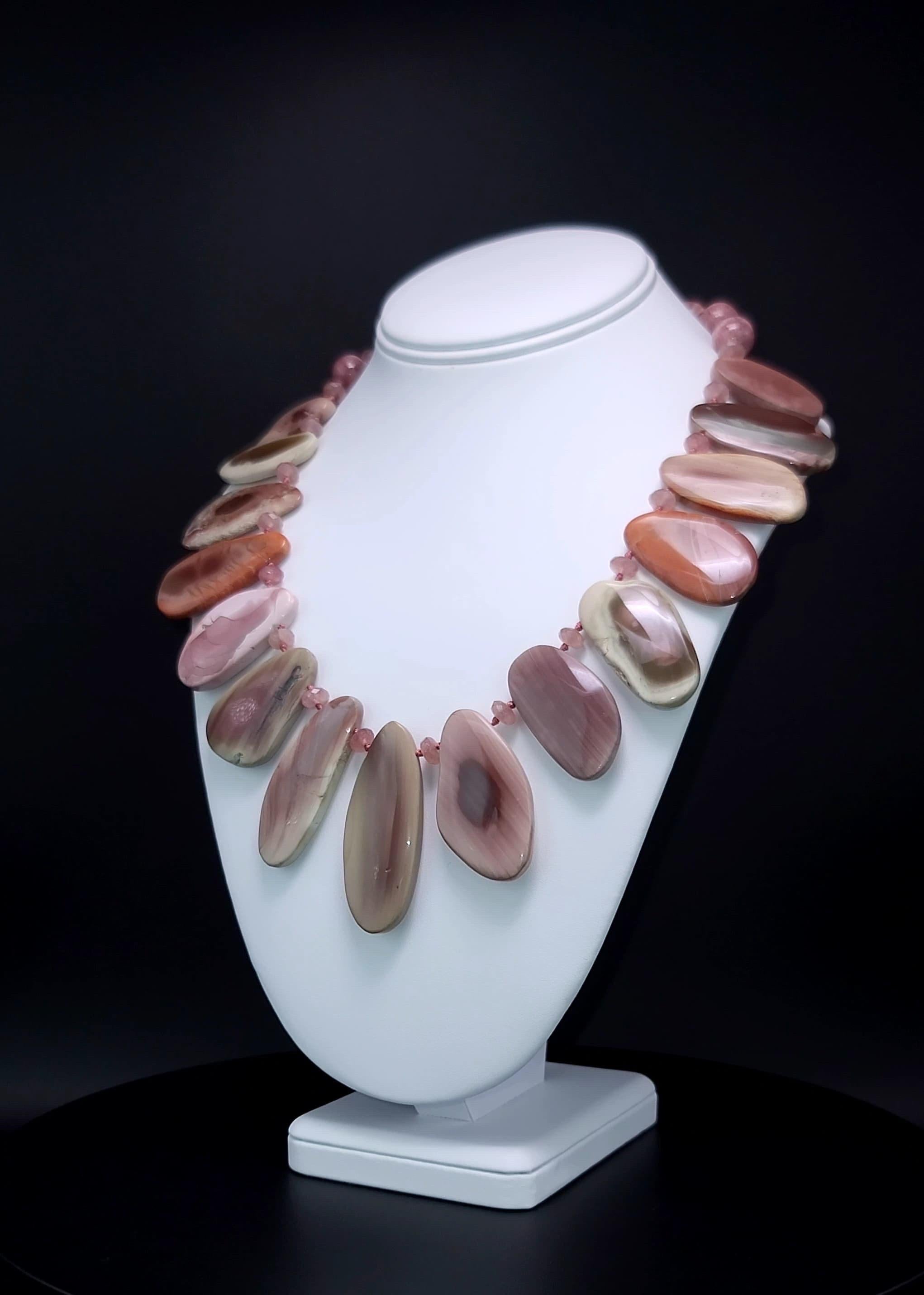 A.jeschel Espectacular Jaspe Real Imperial en un espléndido Collar. en Nuevo estado para la venta en Miami, FL