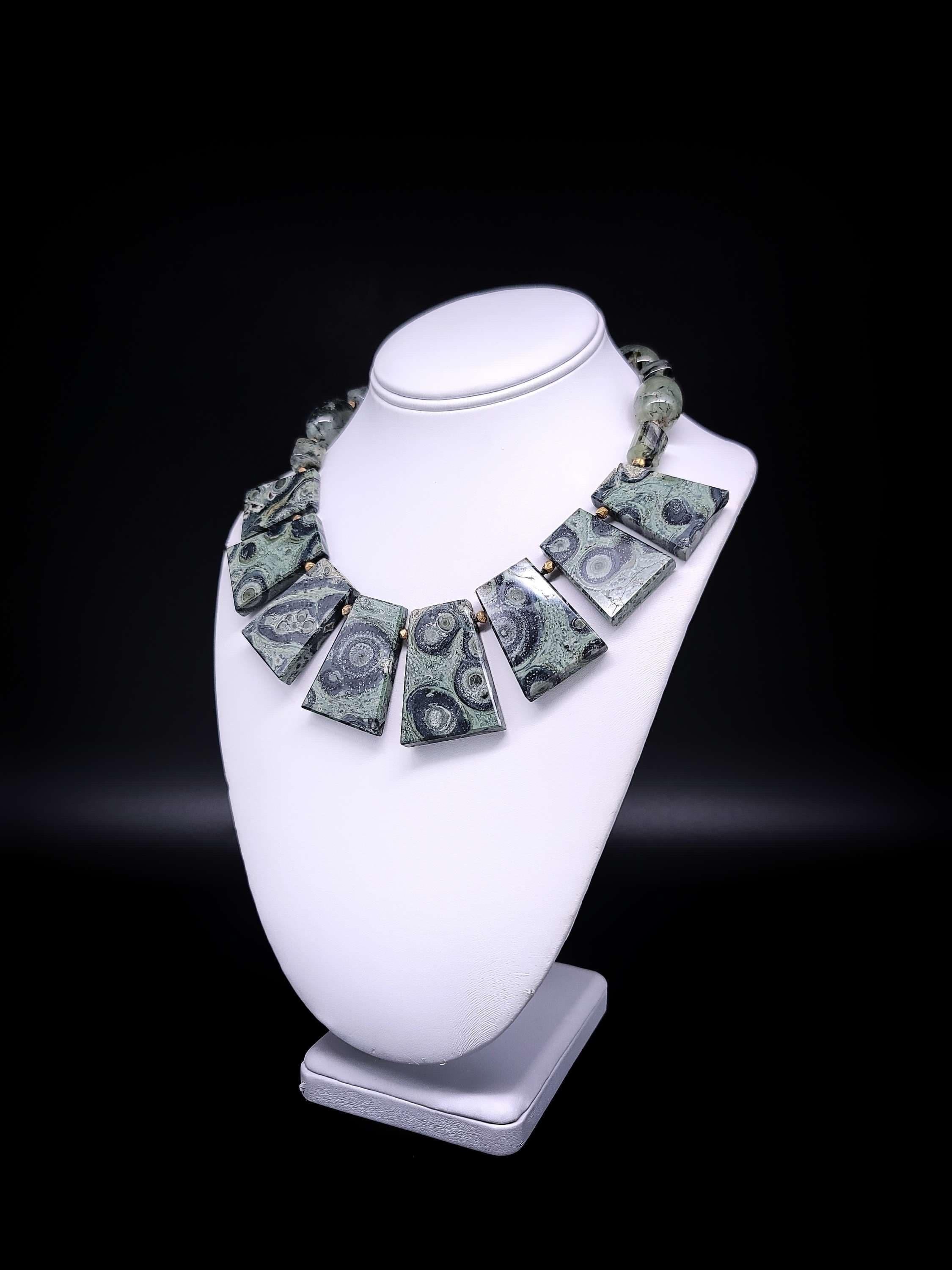 A.Jeschel Kambaba Jasper collar necklace 5