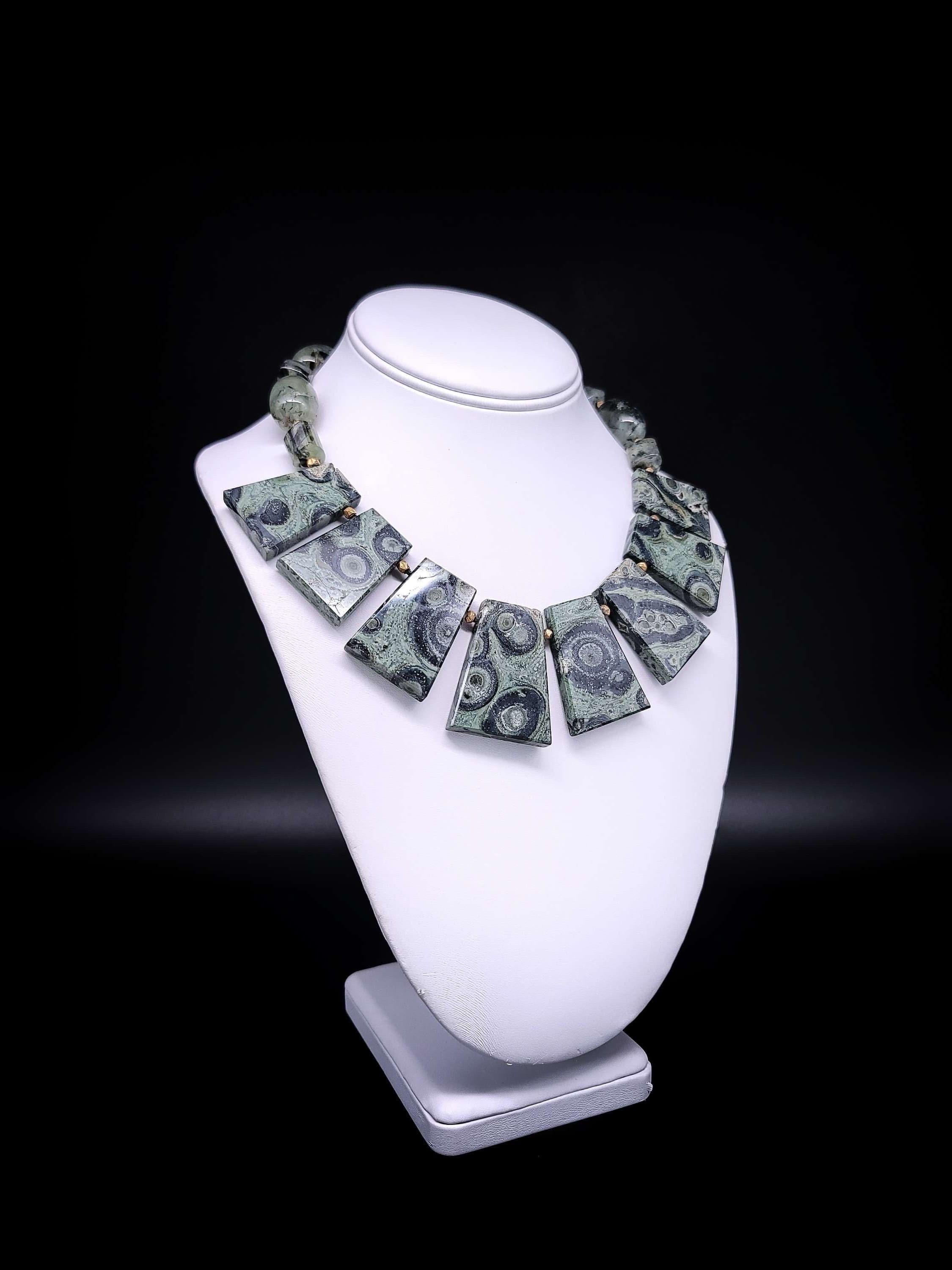 A.Jeschel Kambaba Jasper collar necklace 8