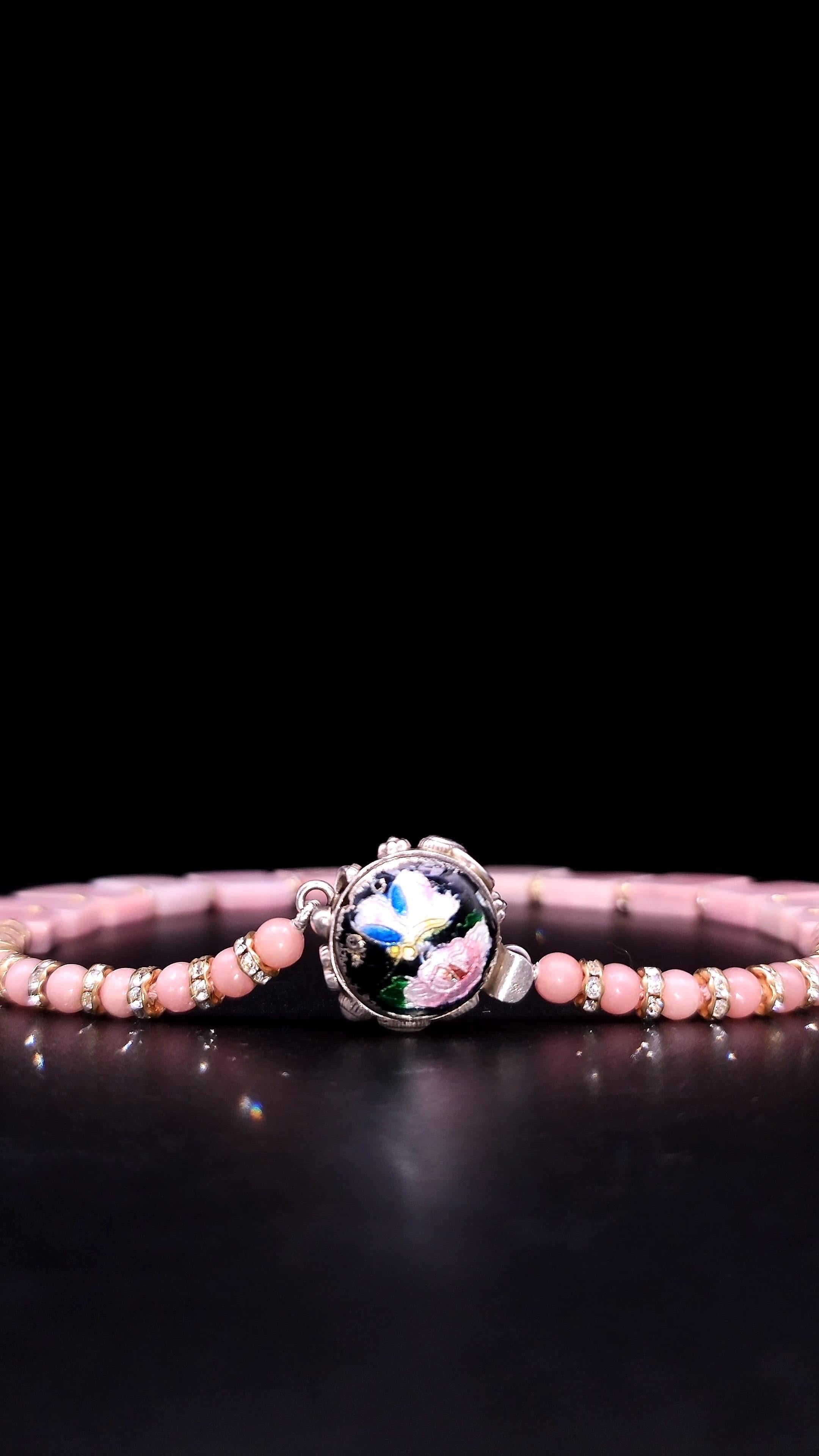 A.Jeschel Luxury and Pretty in a Pink Opal Necklace. 6