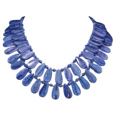 A.Jeschel A True Blue Kyanite 2 Strand Necklace.