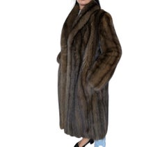 Emperial dark Russian Sable fur coat size 10 givenchy ~no duties