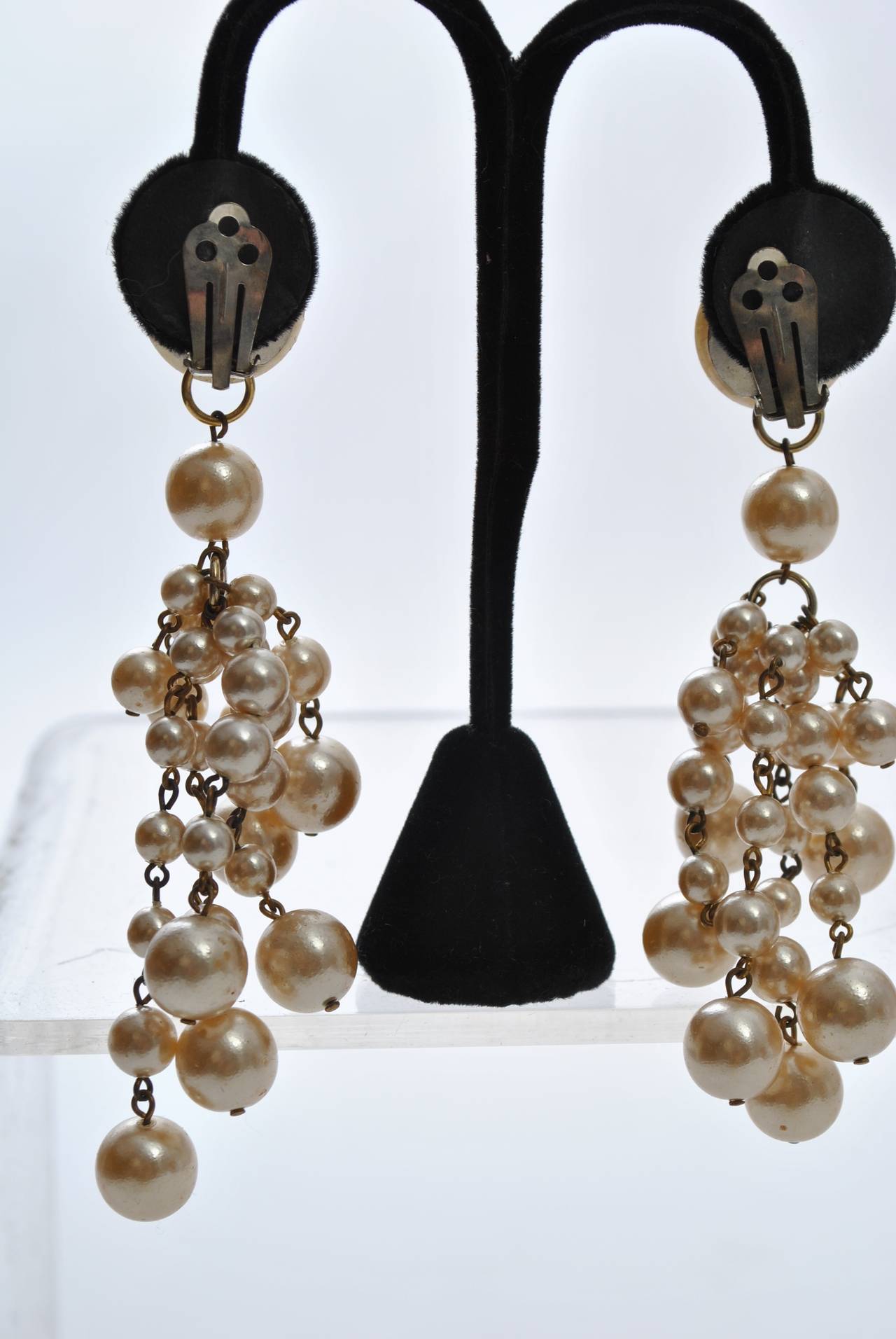 Pearl Chandelier Earrings 2