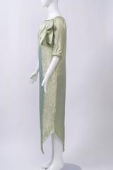 Metallic Handkerchief Shift