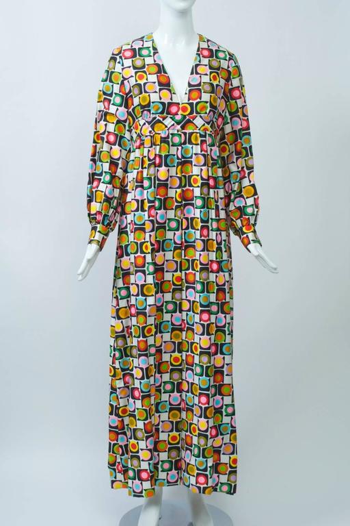 Vintage Bohemian Loose Geometric Print Camisole Jumpsuit