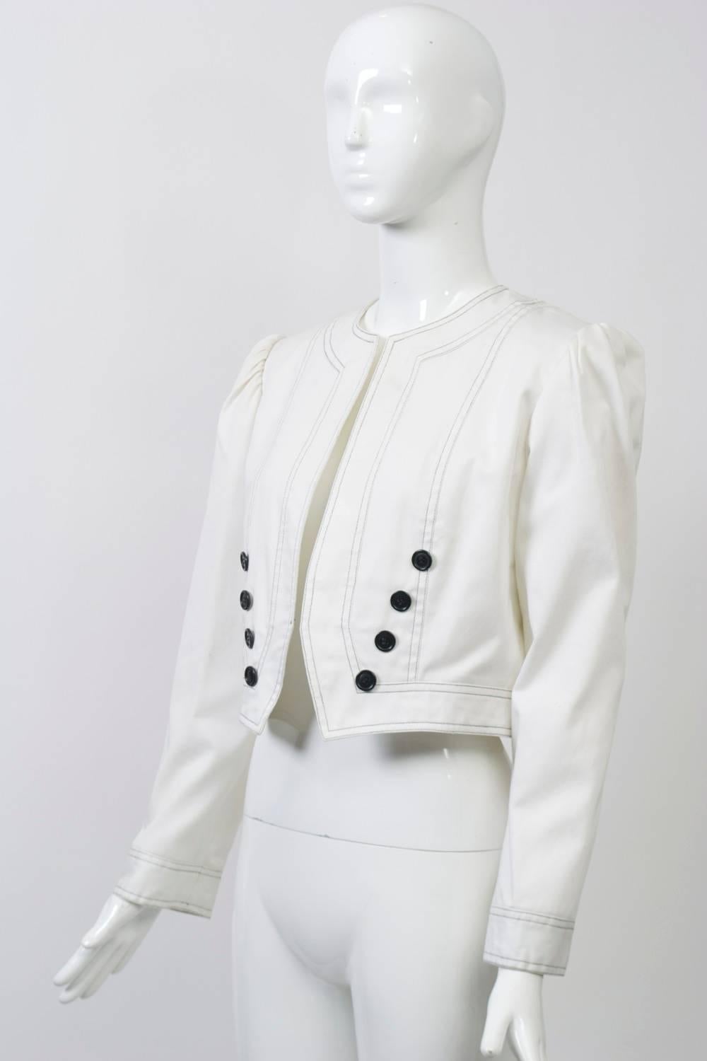 womens oscar de la renta cropped jackets