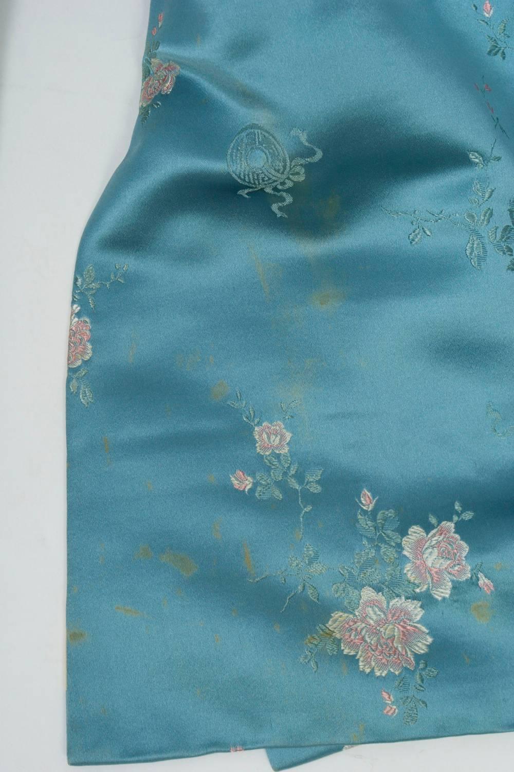 Giacca e pantaloni in broccato di Hong Kong in vendita 2