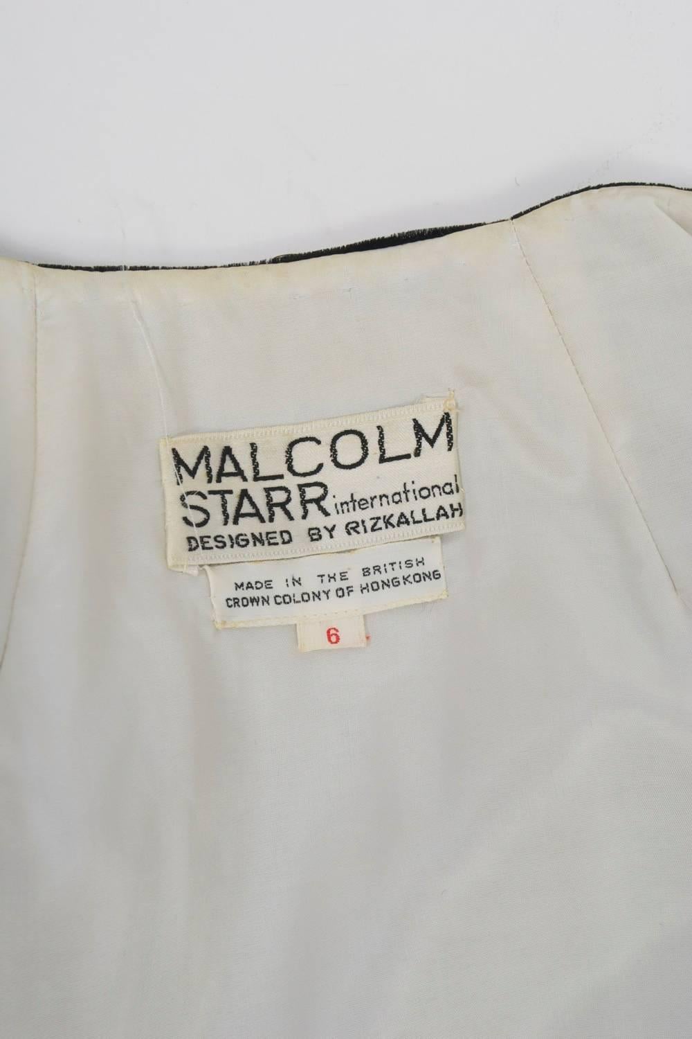 Malcolm Starr Black Velvet Jacket 3