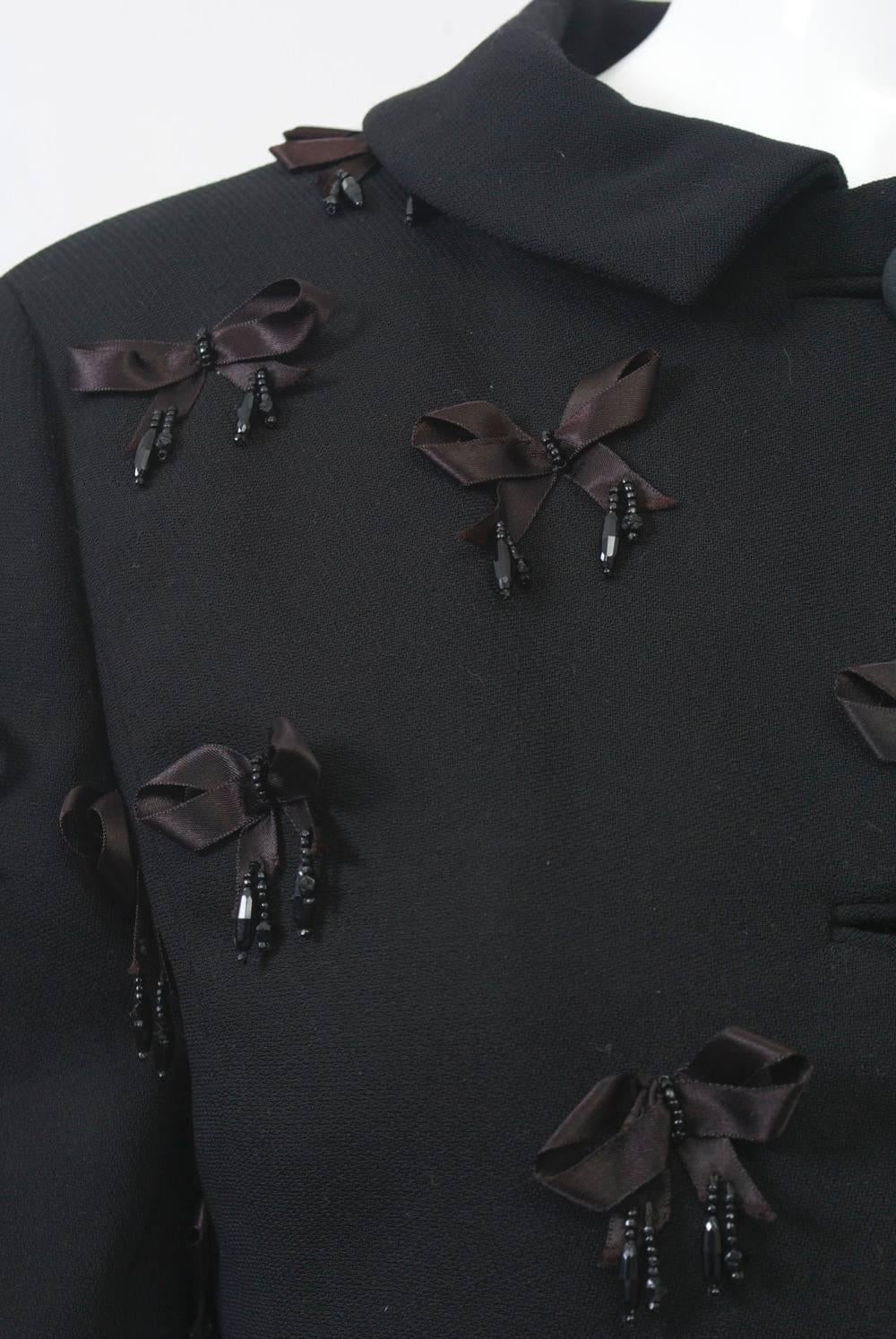 Bill Blass 1960s Jacket with Bows 1