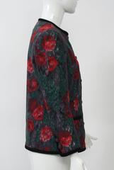 Oscar de la Renta Floral Jacket