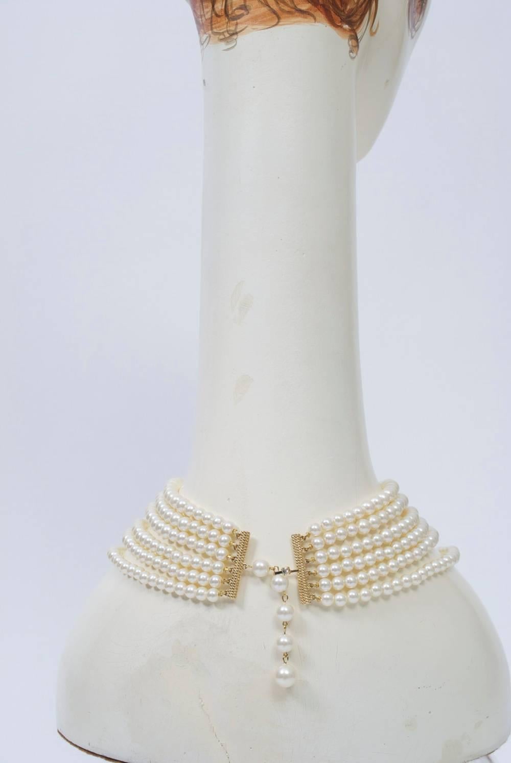 marvella pearl necklace gold clasp