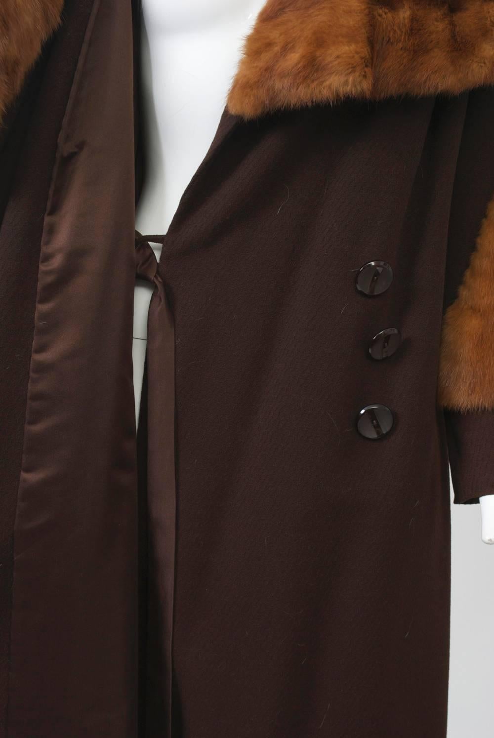 1930s Fur Trimmed Coat 1