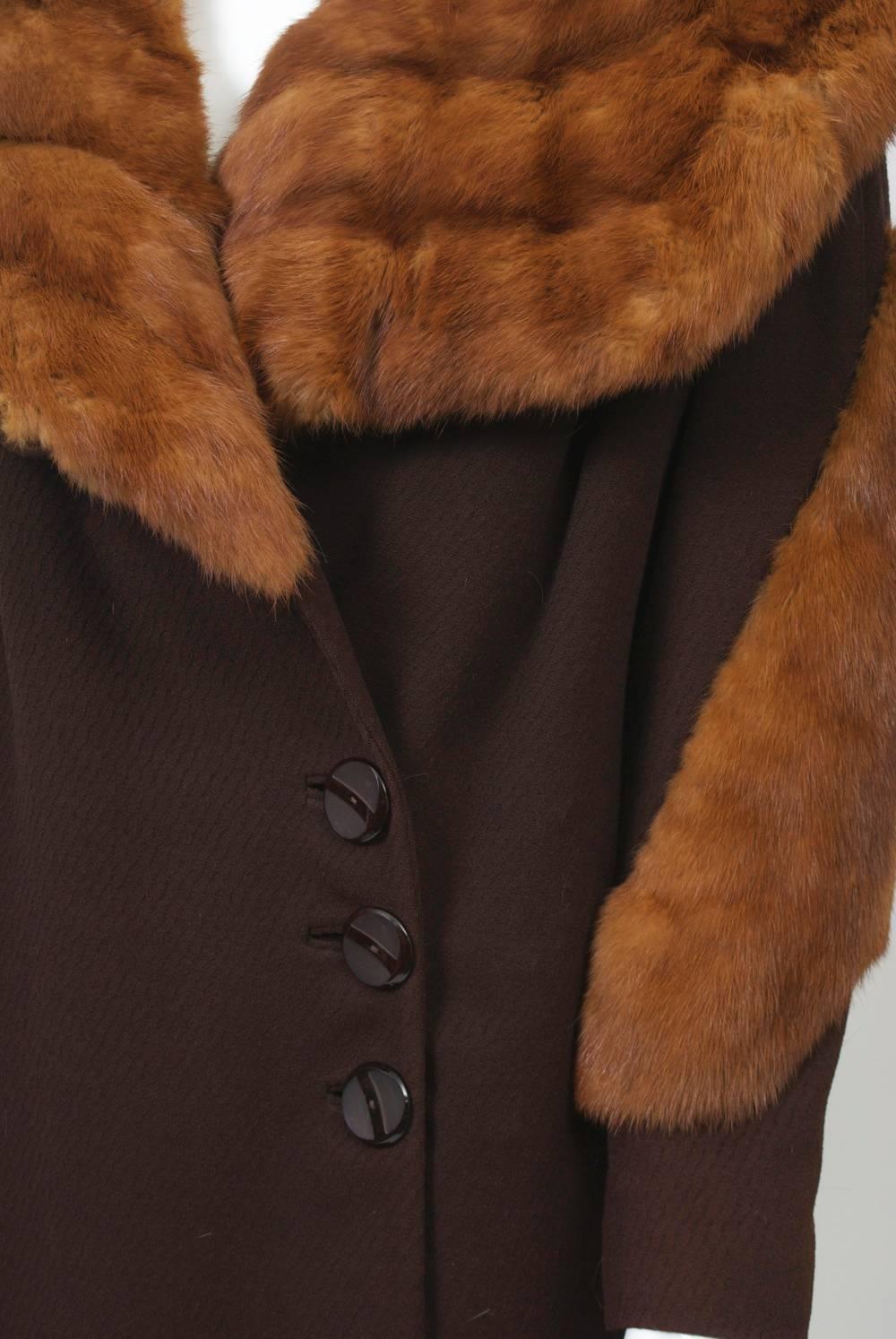 1930s Fur Trimmed Coat 2