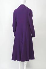 Romeo Purple Maxi Coat