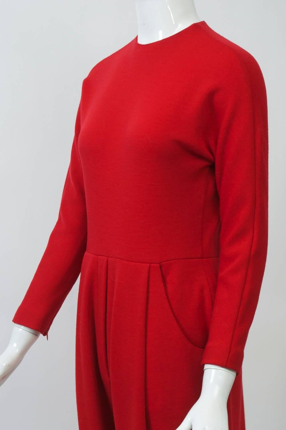 Women's Geoffrey Beene red Knit JumpSuit