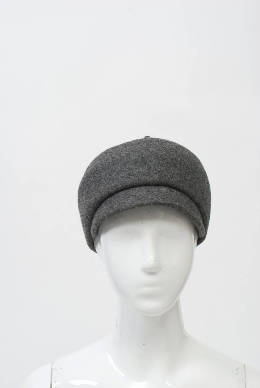 Gray Flannel GoGo Hat In Excellent Condition In Alford, MA