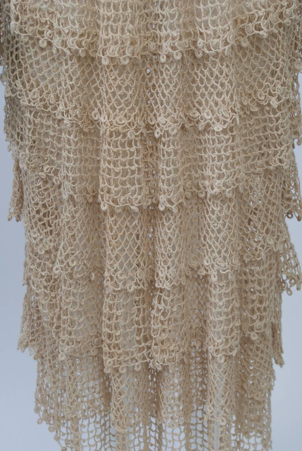 Crochet Tiered Dress 3