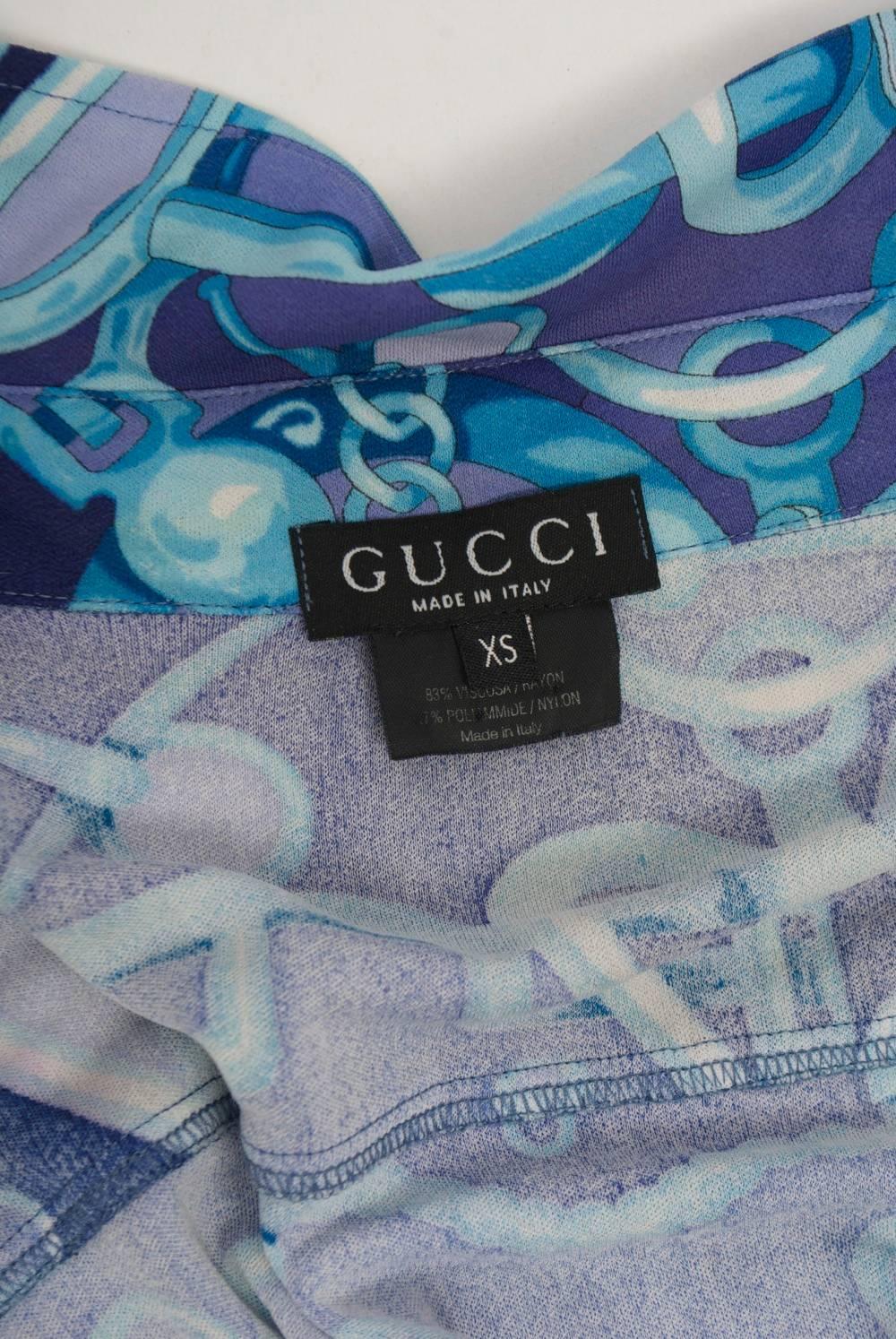 Gucci Print Blouse 4